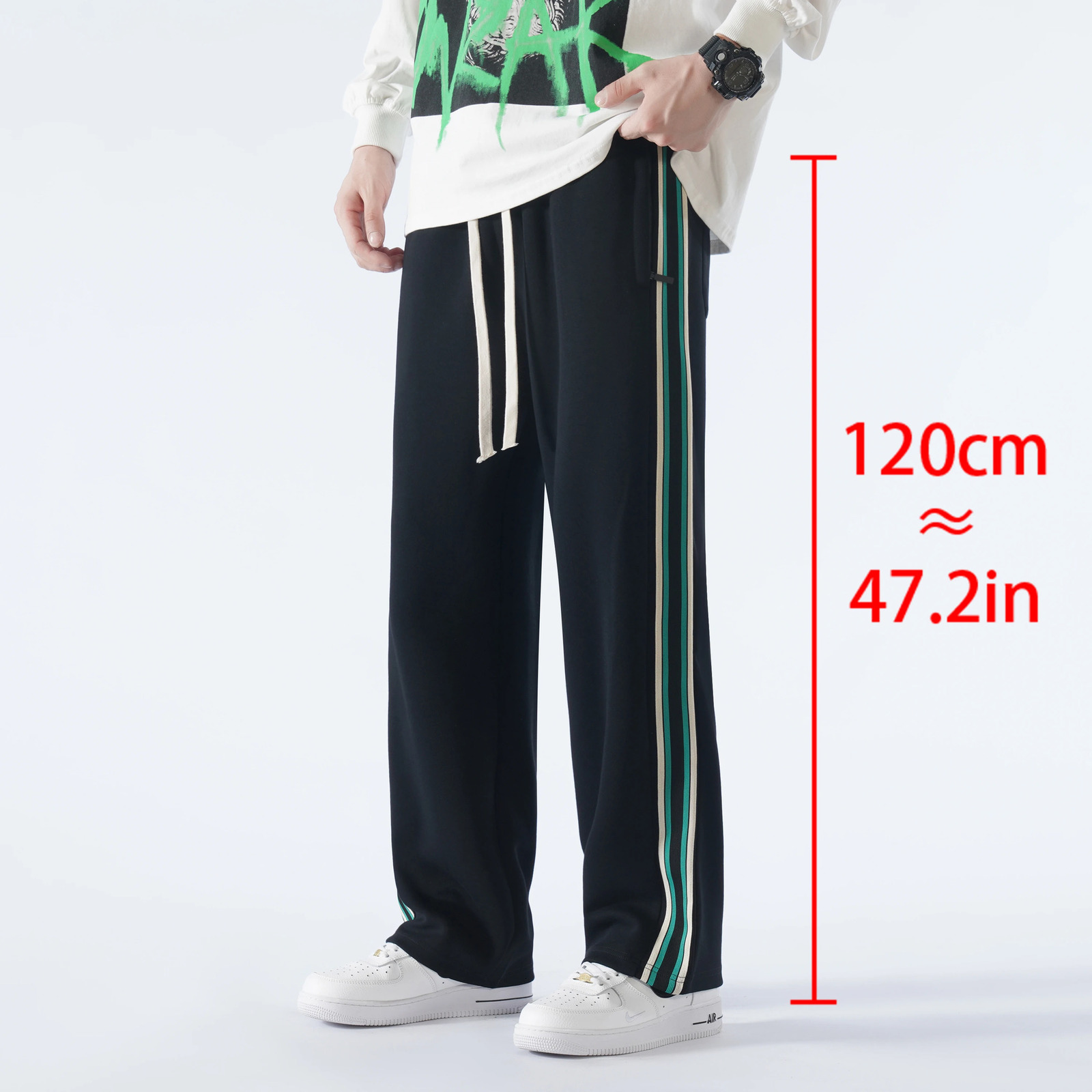 Spring and Summer Mens Large Pants Height 190 Long Leg Casual Sports 110115120cm 250408Z