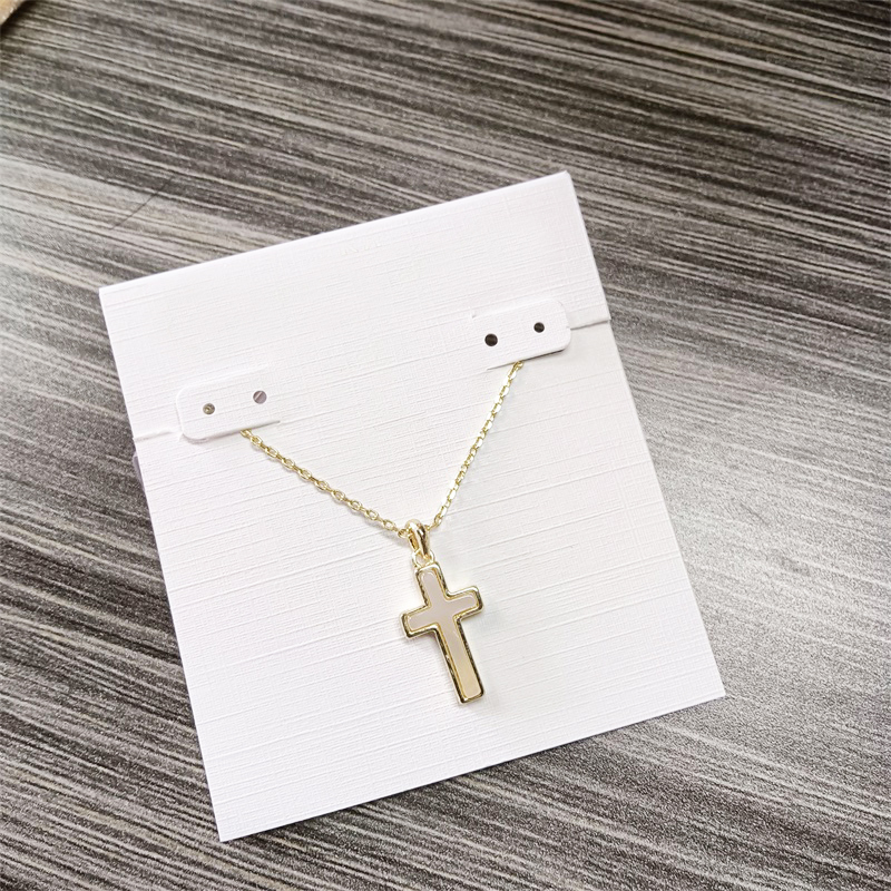 Cross necklace plated gold designer necklaces kendrascort diamond necklace plated silver chain fashion accessories bow pendant necklace luxury jewelry ho222 a