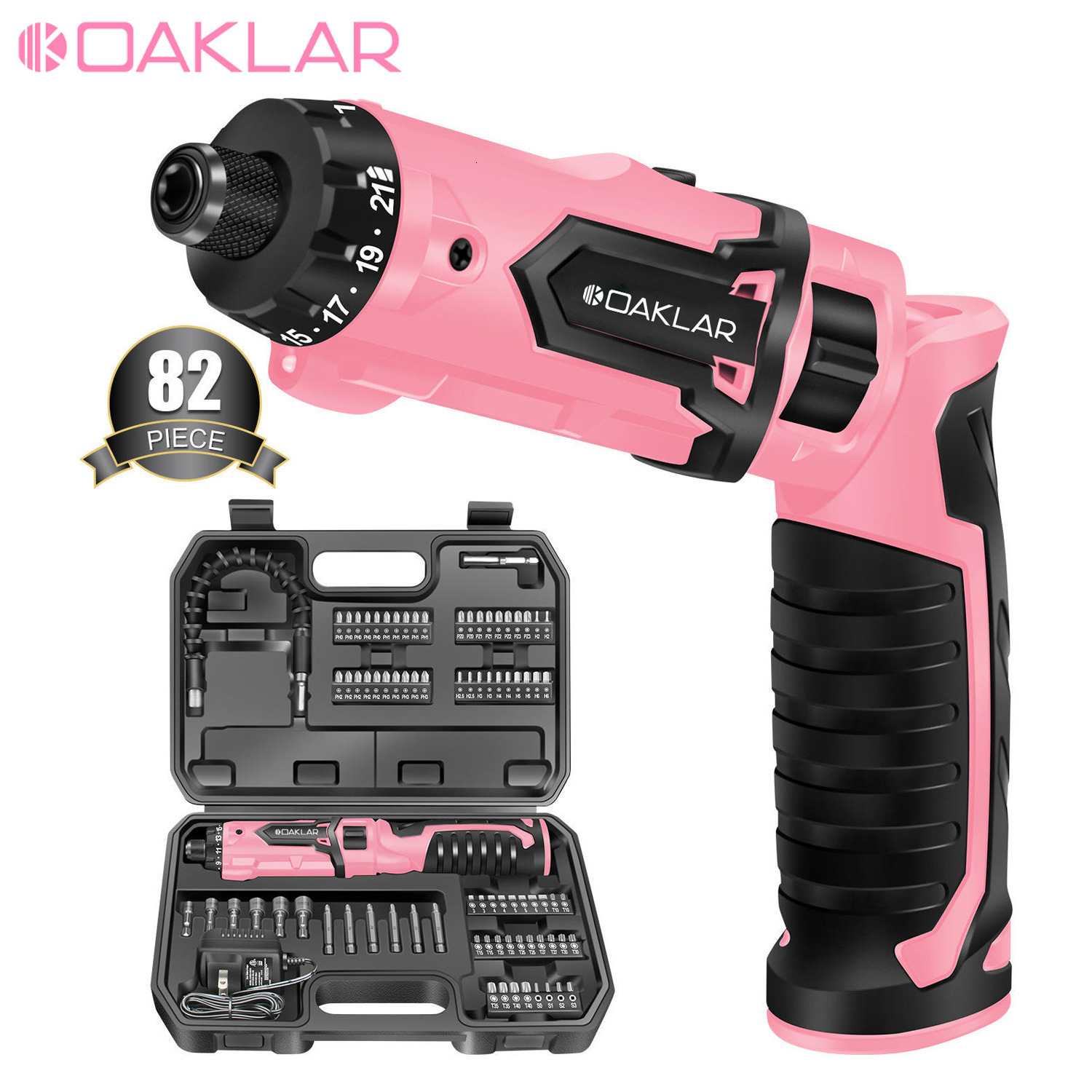 Electric Screwdriver Set Household 82 Pieces Multi-Functional Rechargeable Electric Screwdriver Lithium 240828 Tool Set Combination