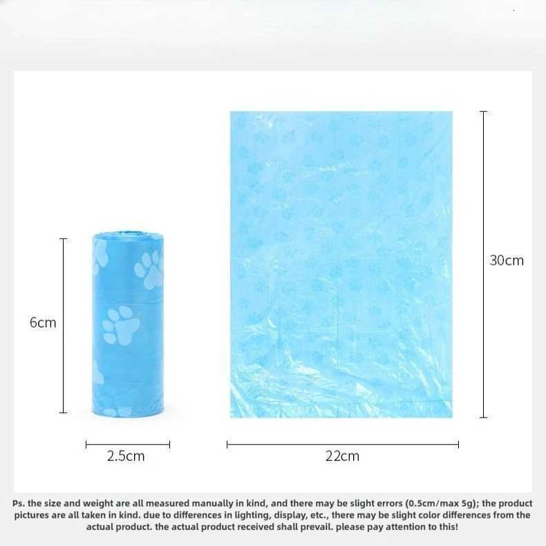 Pet Supplies poop Polyethylene Thick Leakproof Bags for Dogs Outdoor Walks Perfect for Pet Waste Disposal and Outdoor Cleaning C251119