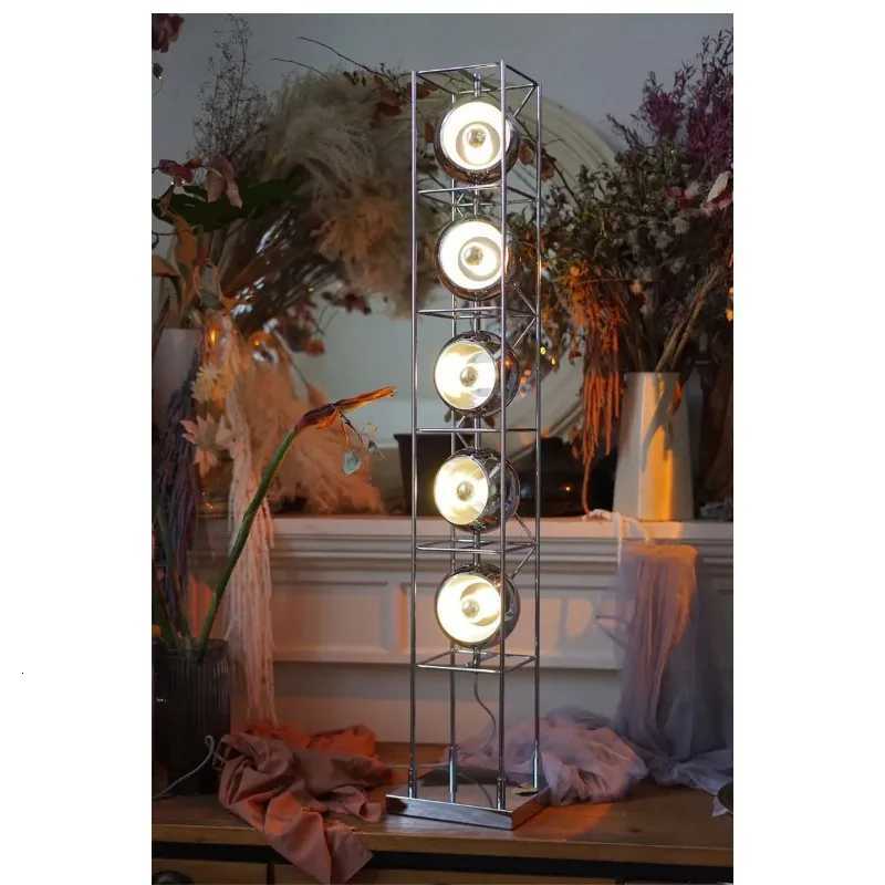 Bauhaus LED Metal Floor Lamp Modern Metal Chrome Floor Lamp For Living Room Bedroom Villa Art Corner Standing Lamp M251119