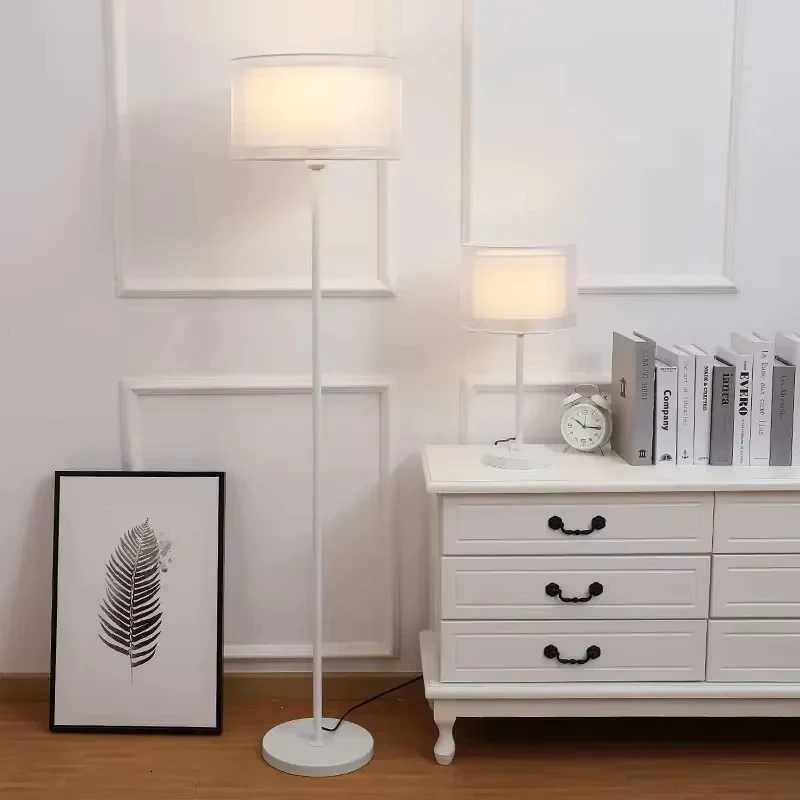 Nordic Floor Lamp Living Room Bedroom Bedside Lamp Desk Lamp Light Luxury High-End Feeling Modern Simplicity W Home LED Light M251119