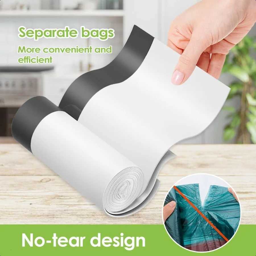 5 Gallon 80 Counts Strong Drawstring Trash Bags Garbage Bags by Small Plastic Bags Trash Can Liners for Home Office Kitchen Bat C251119