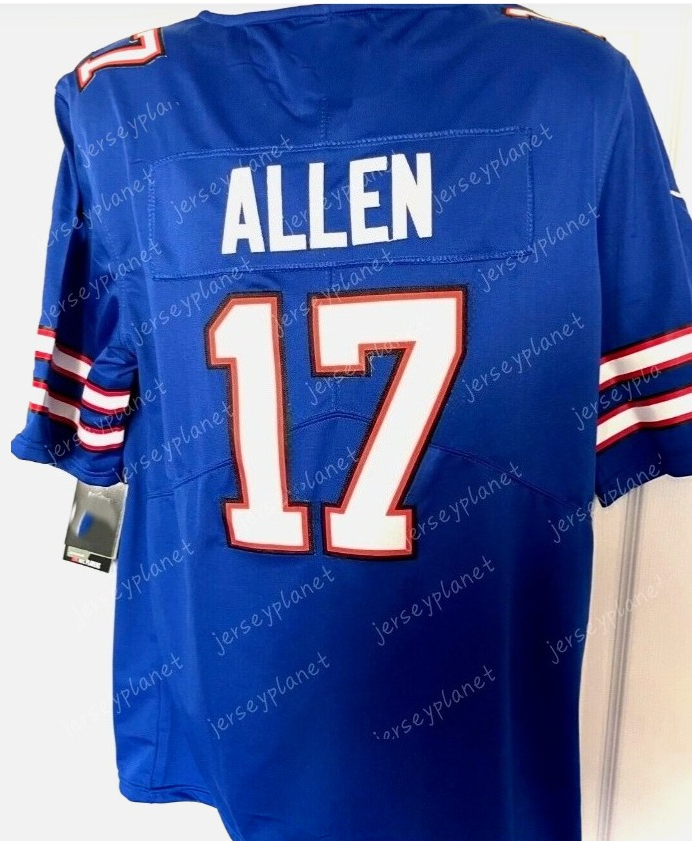 17 Josh Allen 0 Keon Coleman 4 James Cook Shakir Trubisky Personalized Customized Football Jerseys Custom Any Number Name For Men Women Youth 663