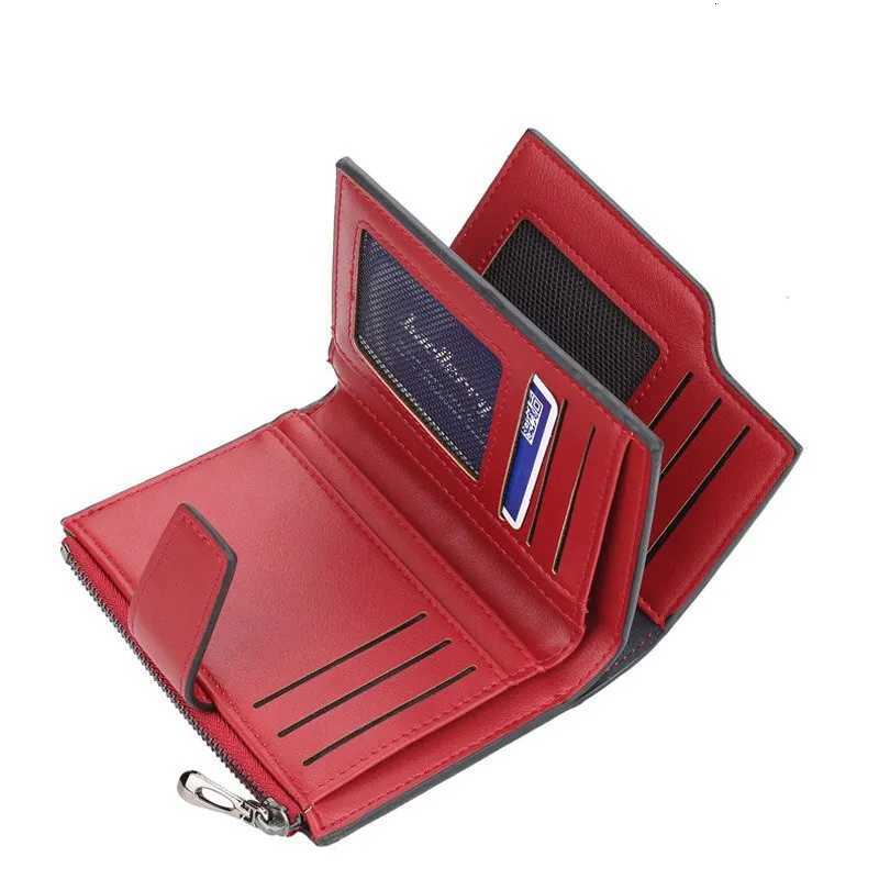 Customized Name Short PU Leather Wallets Womens High Quality Zipper Card Holder Purse Mothers Day Gift Valentines Day GiftsT251119