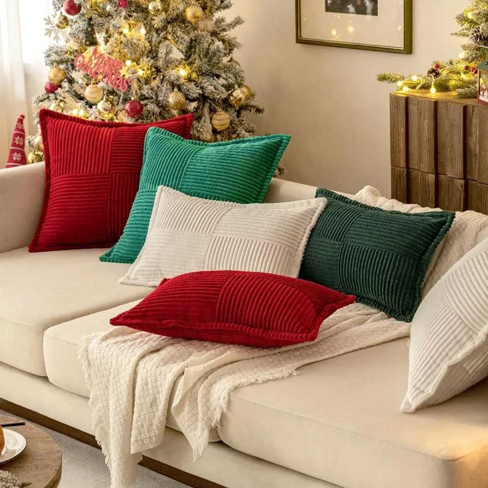 2-pack Christmas cases suitable for sofas beds and living rooms 16x16 inches Bohemian style decorative sM251119
