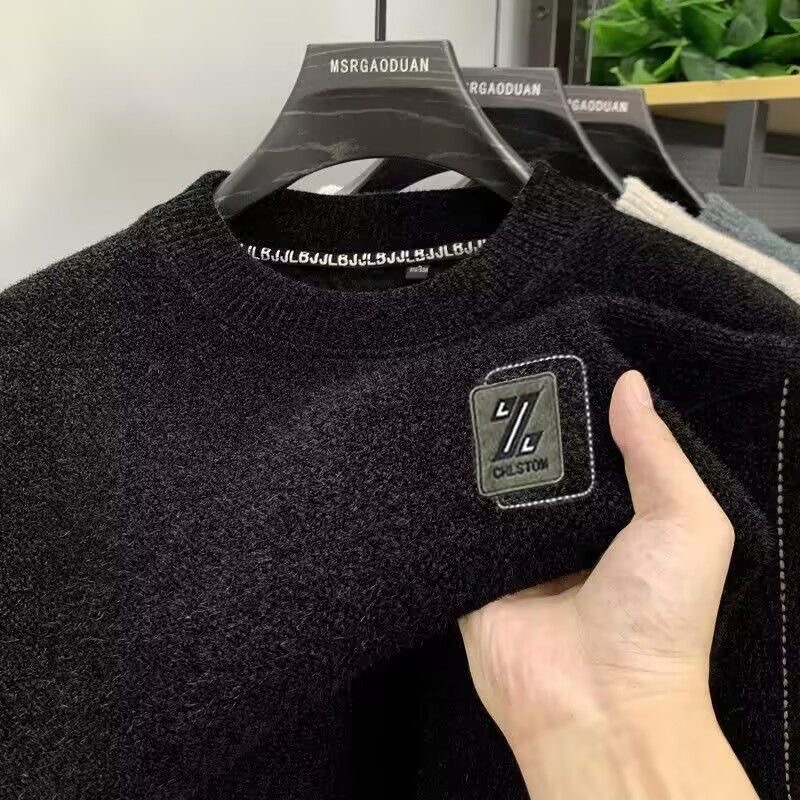 OLOEY designer sweater men 2025 Cashmere essential christmas Sweater O-neck Pullovers M-3XL Knitted Bottom Shirt Autumn Winter Casual mens sweater