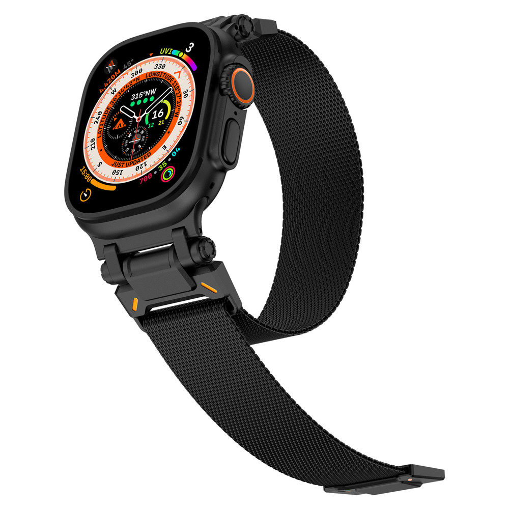 Stainless Steel ese Strap Apple Watch Ultra 3 2 1 49mm Series 10 46mm Magnetic Loop Band for Iwatch 9 8 7 6 5 4 Se 45mm 44mm Bracelet free shipping