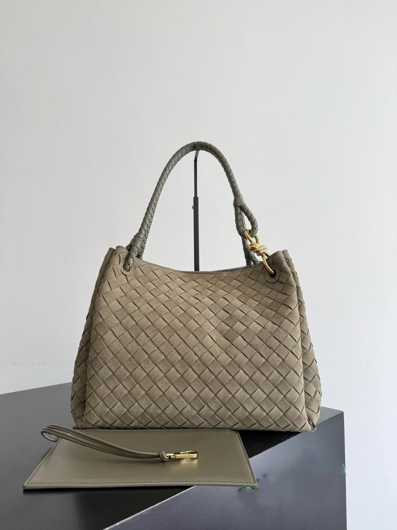 2025 tote bag designer 12A mirror quality real leather small totes medium women clutch shoulder bags wallet large shopping purse woven luxury handbag