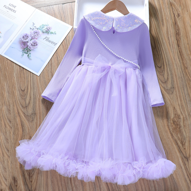 Girls designer clothes baby clothes Princess Kuromi dress with puffy skirt fluffy dress baby girl dress kids designer clothes girl.