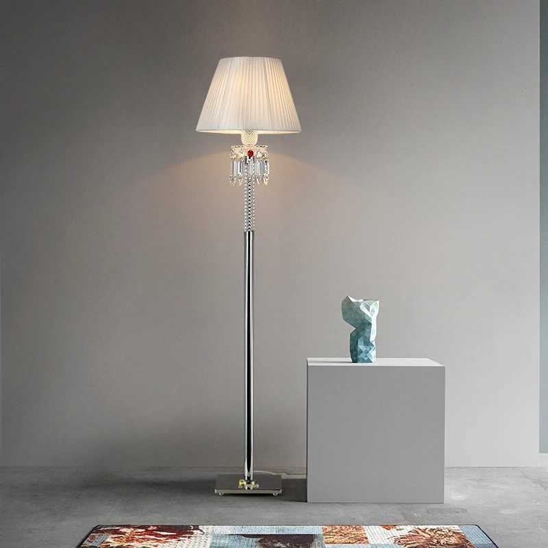 Modern Floor lamp for bedroom living room Crystal Floor Light study art deco Beside luxury table Lamp desk lamp for office M251119