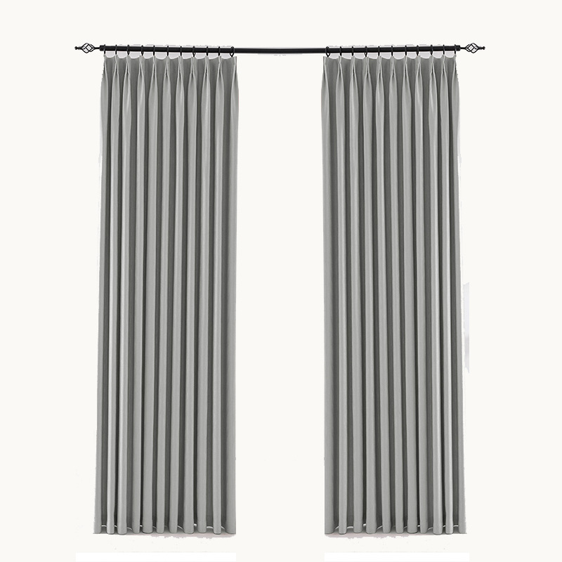 T0196 high temperature setting waterproof, anti-fouling and anti-mildew three-proof high-precision jacquard curtain light luxury living room bedroom