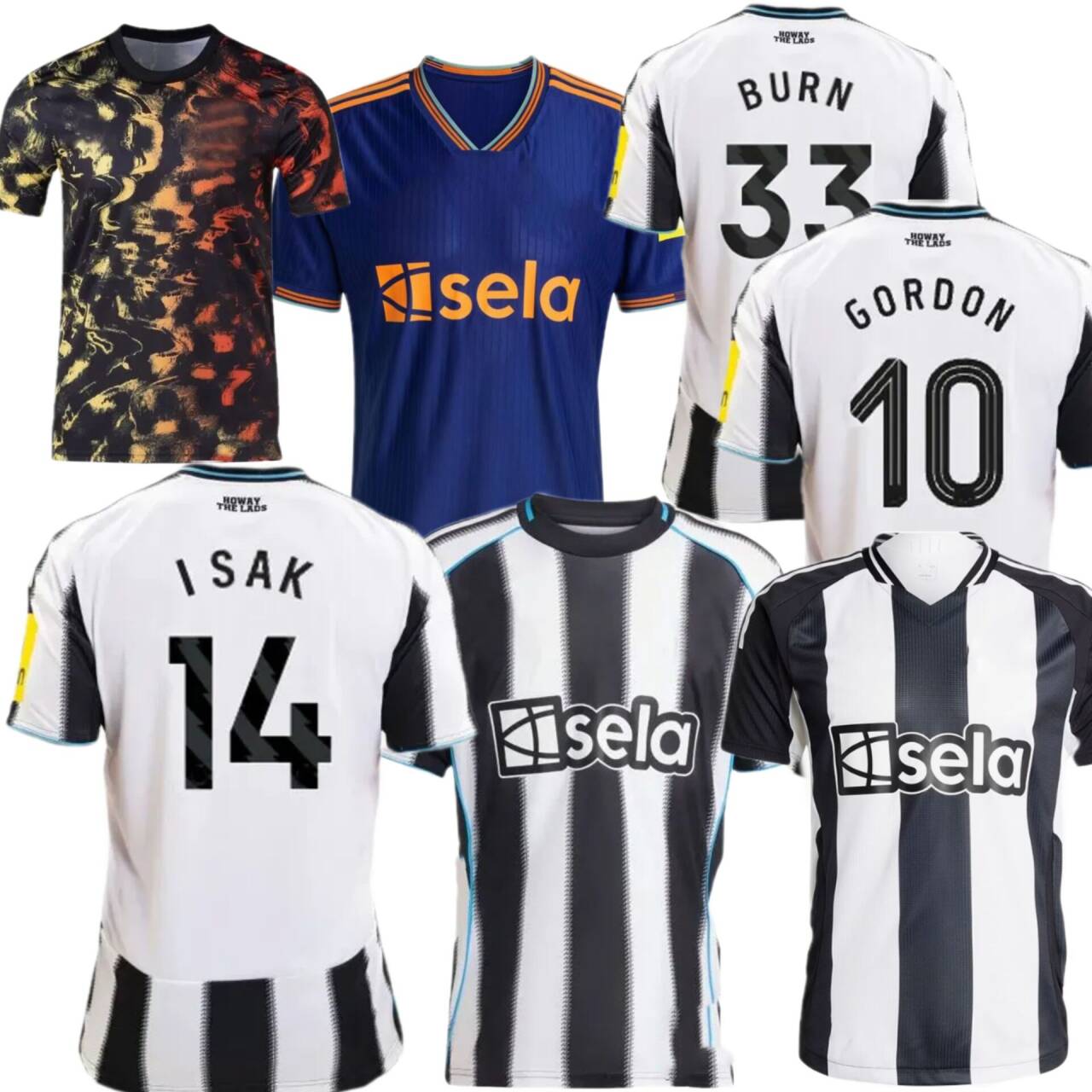 NewcaslTE united football jersey 2025/26 NEWCASTL E GORDON newcaste 2025/26 football shirt JOELINTON MURPHY ISAK BURN BRUNO G. NUFC TONALI BOTMAN jersey Men Kids