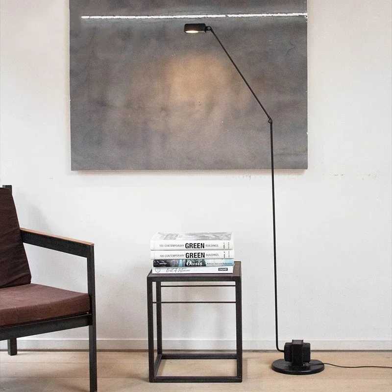 Modern Italian Design Floor Lamp Simple Retro Style Living Room Study Adjustable Swing Reading Table Lamp Home Decor LED M251119
