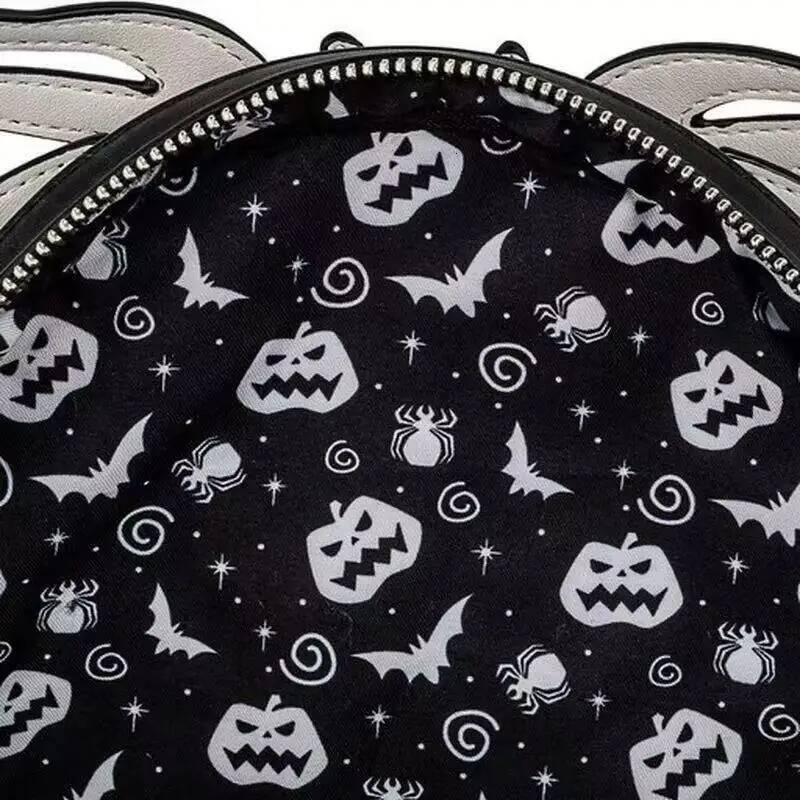 Custom Loungefly Disney Nightmare Before Christmas Headless Jack Skellington Womens Double Strap Shoulder Bag Purse