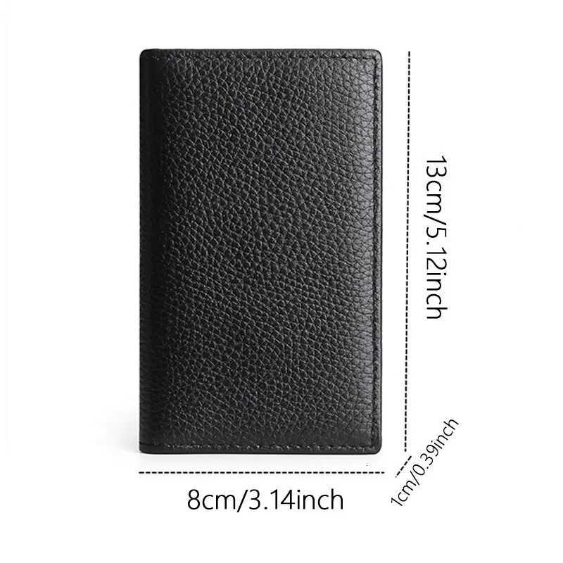 Soft Thin Real Leather Card Holder Men and Women Credit Card VIP ID Cases Slim Simple WalletsT251119