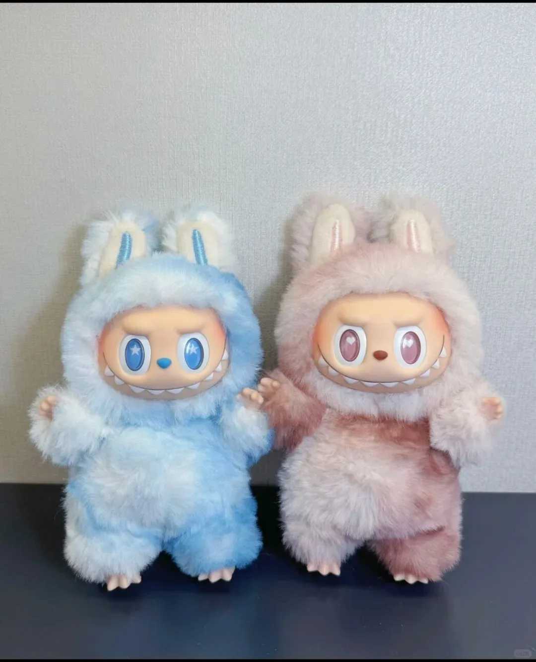 Real Labubu Surprise Front Macaron Vinyl Base Labubu 3.0 Series Blind Box Pendant Doll Monster Gift Z250419