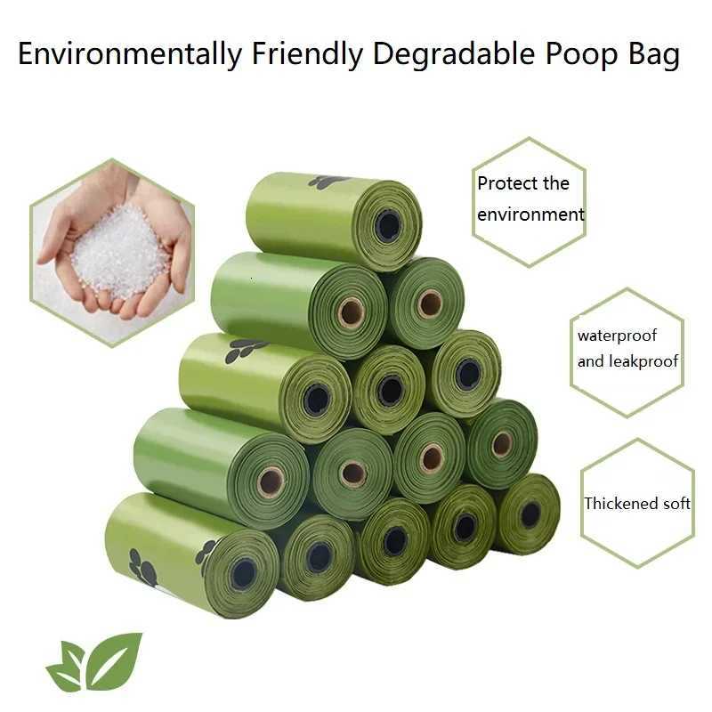 New Poop Bags for Dog Bags Pack Puppy Poop Bag Excrement Dog Poop Sachets Trash Potty Bags C251119