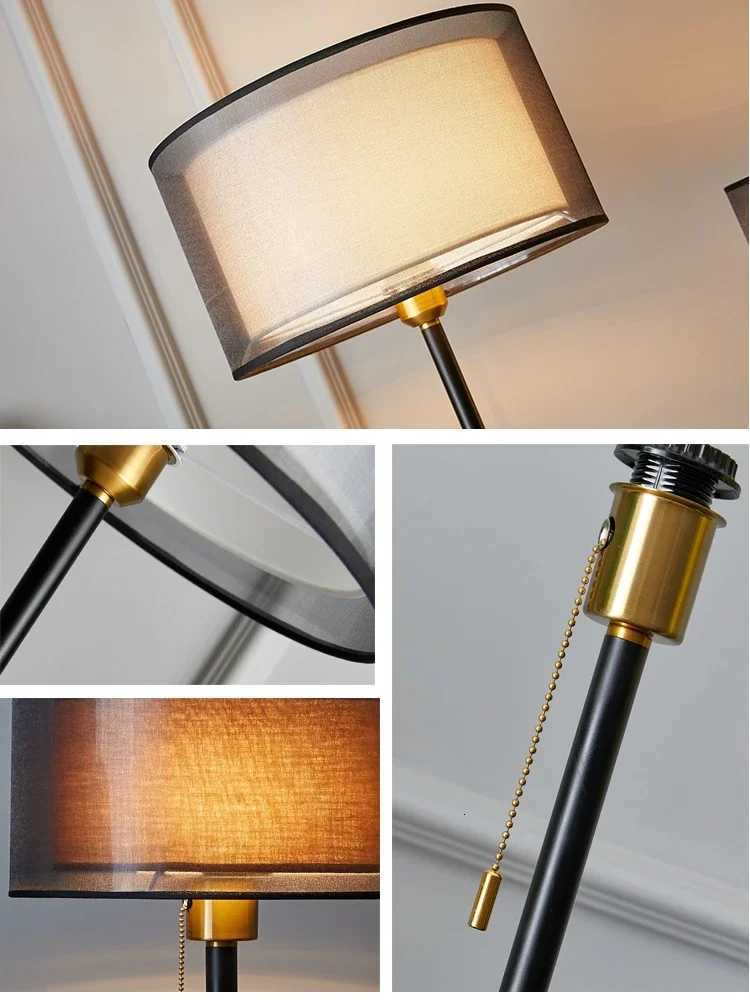 Nordic Led Floor Lamp Simple Modern Home Deco Bedroom Bedside Ligths for Living Room Sofa Remote Control Vertical Lamp M251119