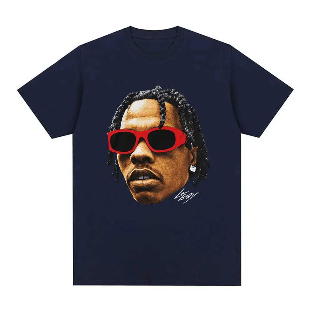 Hip hop rapper Lil Baby Graphic T-shirt mens retro ultra-fine cotton short sleeved T-shirt street clothing casual T-shirt unisexXJ250418
