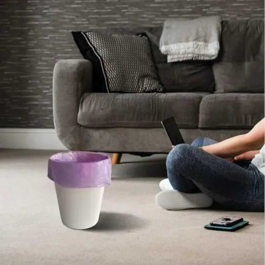 26 Gallon Colored Durable Unscented Trash Bags for Bedroom Bathroom Kitchen Office and Home Use LongLasting LeakProof Liners w C251119