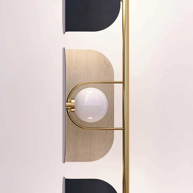 Modern Minimalist Living Room Floor Lamp Light Luxury Lamp Nordic Black Standing Lights Bedroom Bedside Lamp LED Room Decoration M251119