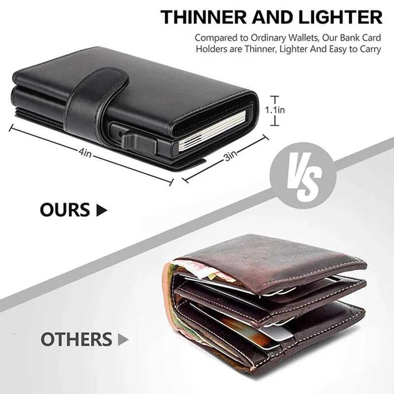 Business Bank Id Holder Luxury Credit Card Holders Leather Card Holder Men Women Minimalist Wallets Money Clips PU Short PurseT251119