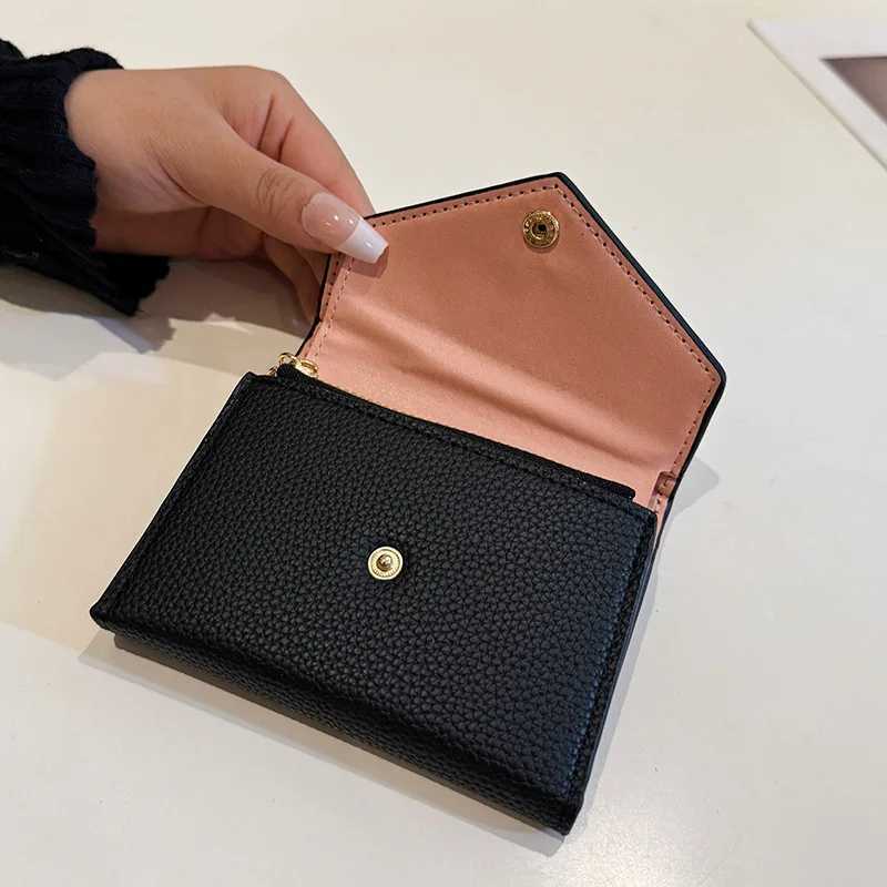 Women Wallet PU leather small wallet printing clutch coin purse phone bag foldable envelope coin purse trendy Luxury card holderW251119