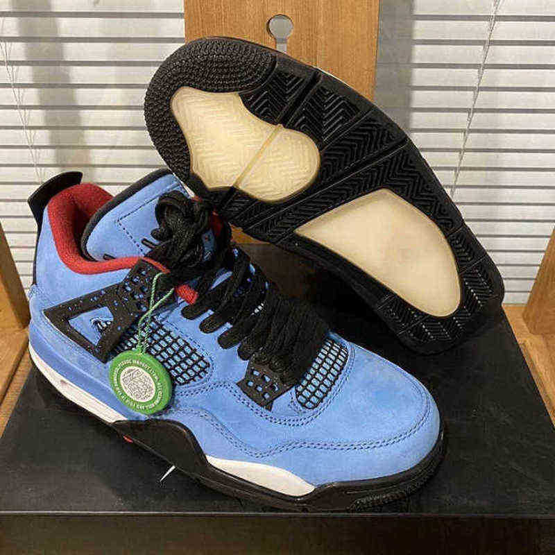 Hiking Footwear Top Cream Sail Black Cat White Cement Men Women 4 4s Basketball Shoes Cactus Jack Mens Trainers Sport Size36----47