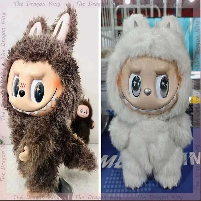 38cm Zimomo Monster Labubu Zimomo Angel Creative Mokoko Doll Pattern Vinyl Pendant Doll Model Copy Childrens Toy Birthday GiftXJ250419