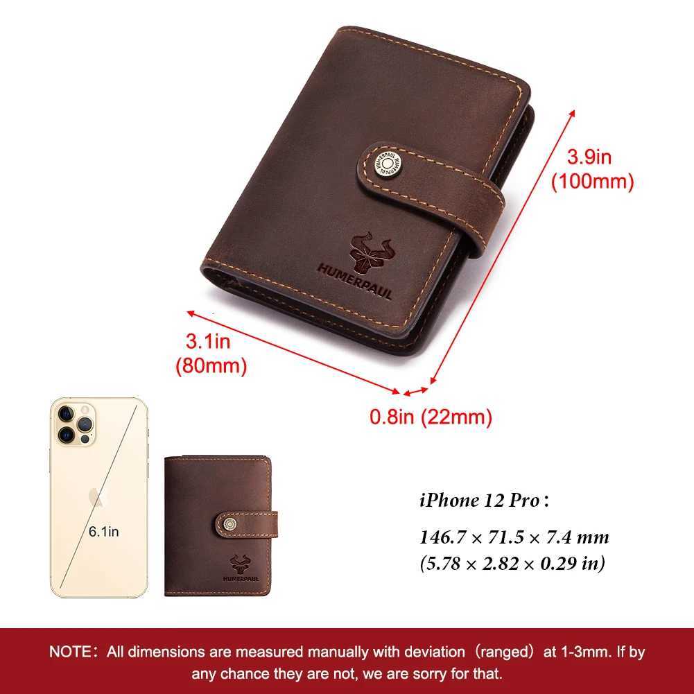 Thin Genuine Leather Man Wallets Credit Card Case ID Holder Short Zipper Purse Credential Bag Luxury Business Slim Male WaletT251119