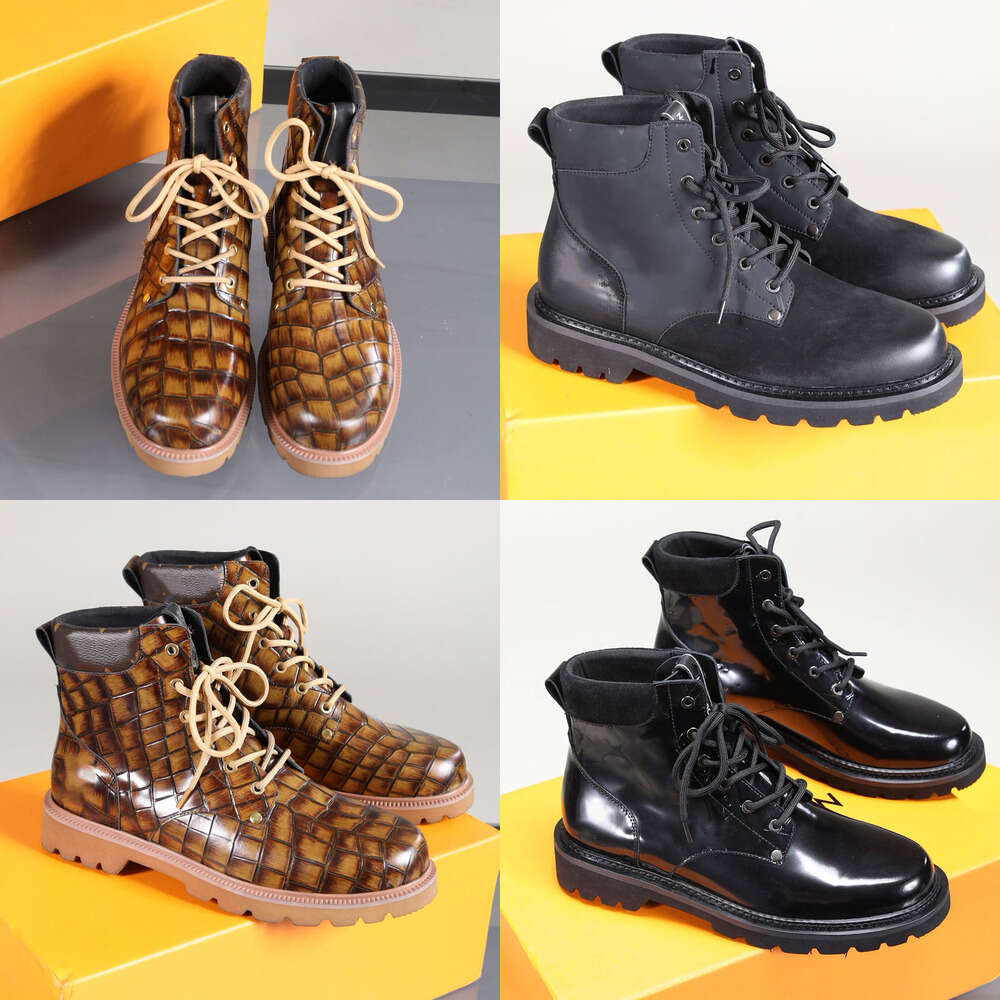 10A Luxury Designer Mens Boots sneaker man shoes Height Increasing Patent Leather Suede calfskin Men Autumn Winter Casual High Top Strap Bastille Combat booties