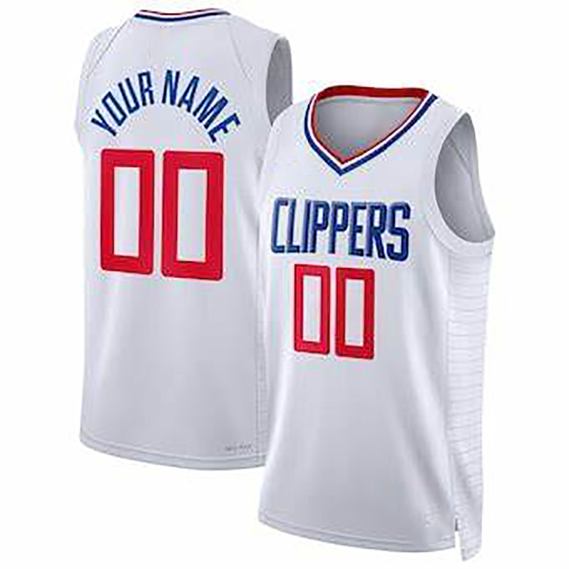 2 Leonard 2025 Basketball Jersey Zubac Harden Powell Coffey Custom Jerseys Sweatshirt - Embroidered