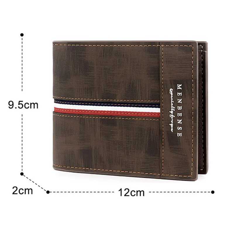 Name Customized Men Wallet High Quality Coin Pocket New Short Male Wallet Simple Card Holder Mens Wallet Money ClipsT251119