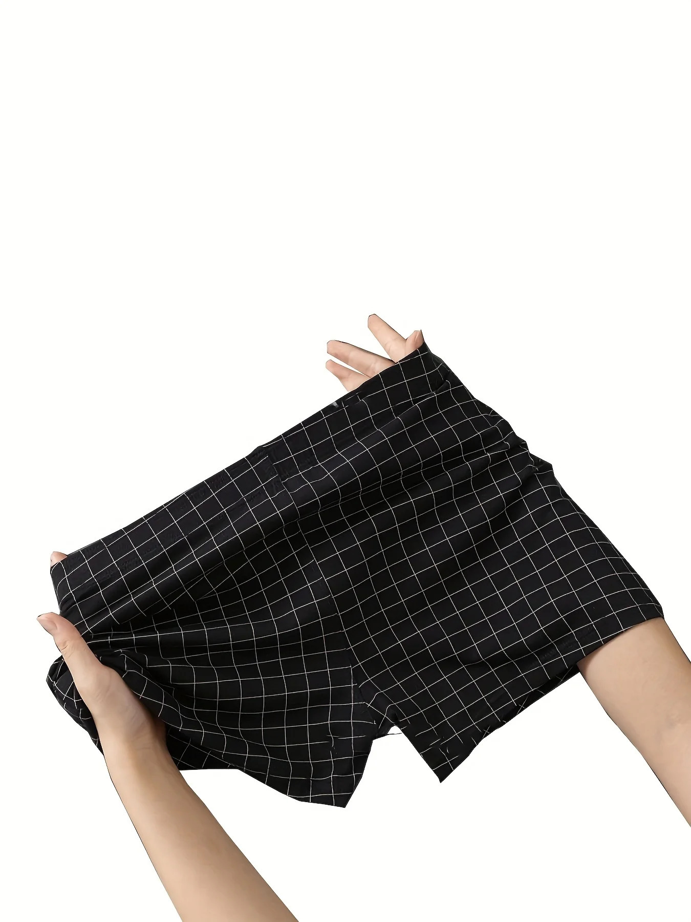 3 piecesSETB Aro Mens Underwear Loose Flat Pants Family Shorts Four Corner Plus Size L4XL 250417