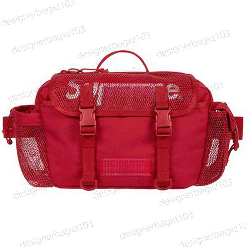 Designer Bag Supremely Backpack Luxury Bag Trendy Brand Unisex Sports Crossbody Bag Chest Street Casual Large Capacity Motorcycle Shoulder Multifunctional