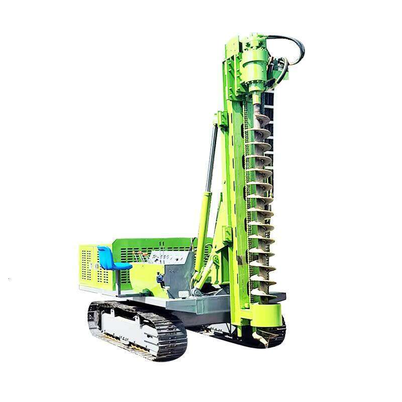 Mini Piling Machine diesel Drive Guardrail Pile Driver for Highway
