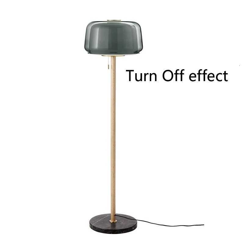 Modern Double Glass Floor Lamps Minimalist Corner Standing Lamp Sofa Home Decoration Living Room Bedroom Bedside Lamp Lighting M251119