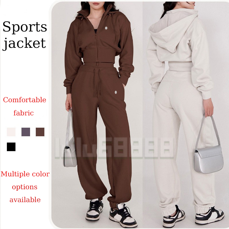 Women Yoga Clothes Sets Half Zipper Hoodie And Pants Perfect for winter outings Best-selling innerwear Special Offer Bundle alosetism women clothes