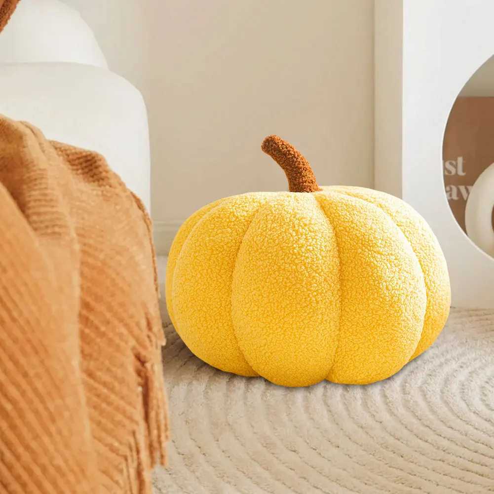 20/28CM Halloween Simulated Pumpkin 3D Pumpkin Shaped Stuffed Throw Holidays Props Decorative Throw M251119