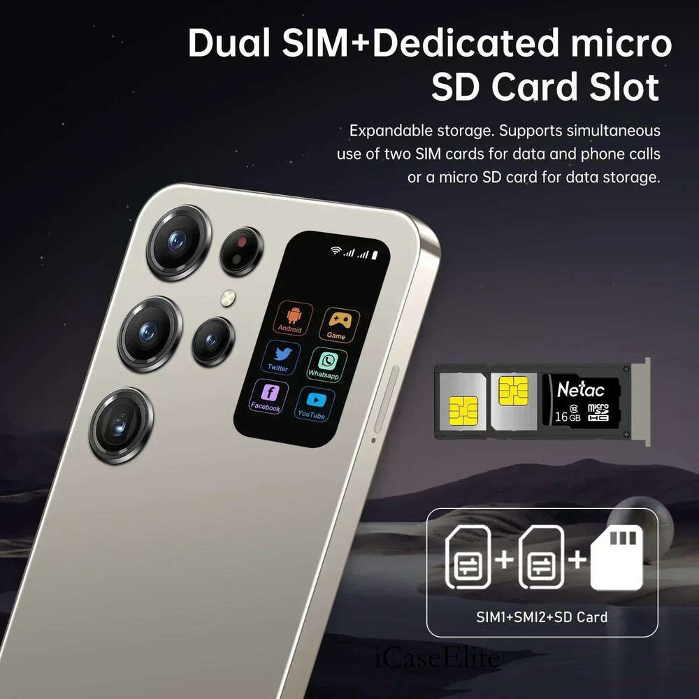 New S26 Ultra 7.3HD Mobile Phones Original Smartphone 5G Dual SIM Android 14 Cell Phone 8000mAh 108MP Global Version Cellphones