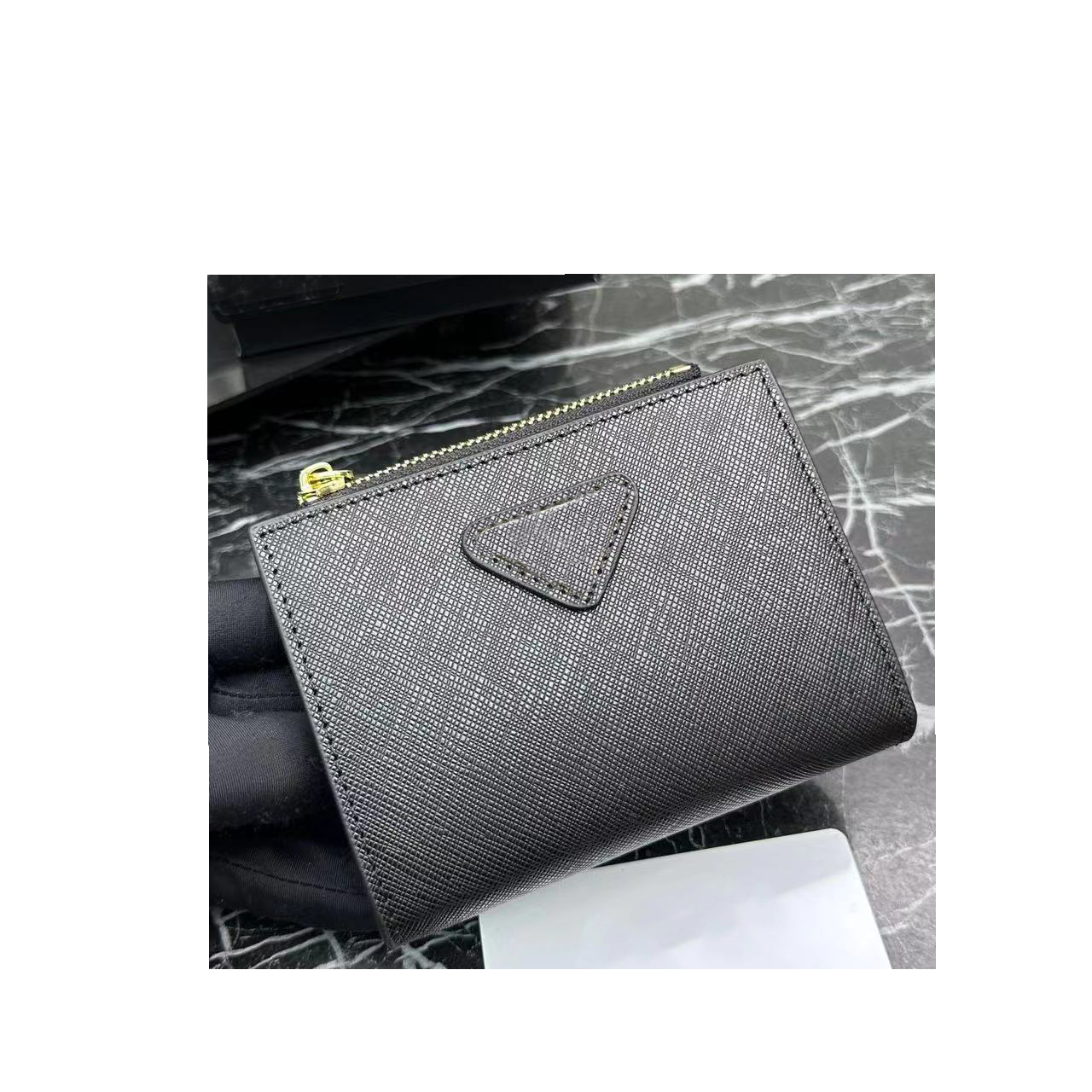 High-quality luxury designer luxury wallet card bag fashion wallet classic leather wallet credit card coin purse with box dustproof bag