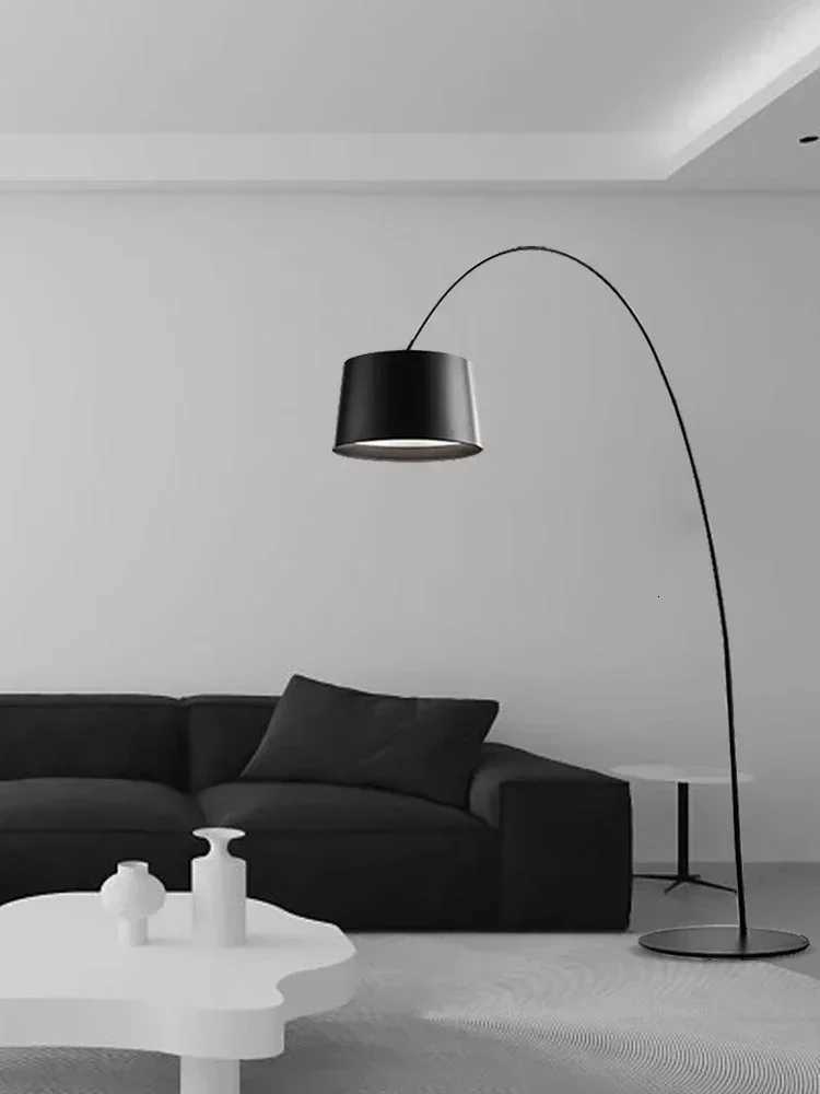 Modern Minimalist Led Floor Lamps Nordic Arc Living Room Sofa Stand Light Bedroom Bedside Lamp Decoration Home Lighting Fixtures M251119
