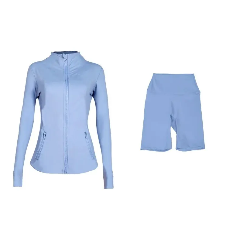 10A Set Gym Short skirt leggings Activewear Yoga Jacket Workout Elastic Waist Fitness Sweatshirt Zip pants df jakets Luluism Lemonative men set women