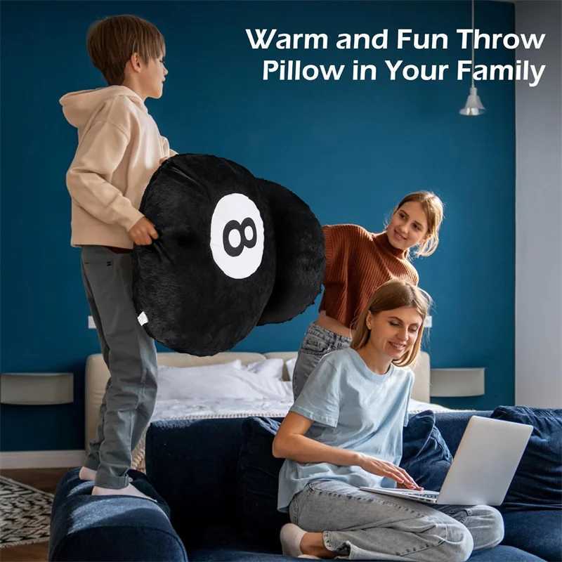 SiMUlation Billiards 8 Ball Plush Soft Eight Pool Players Indoor Sport Creative GiftHome DecorationM251119