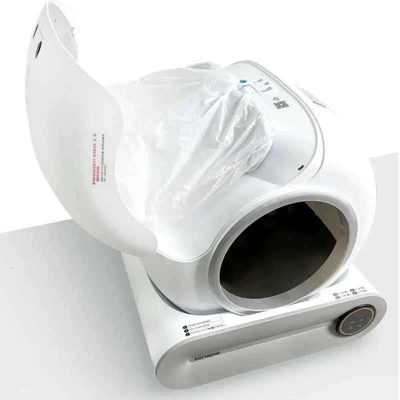 Pet Cat Sandbag Self-Cleaning Cat Litter Box Poop Bags Drawstring Closure for Tonepie Cat Toilet Pet Supplies Rolls Garbage Bag C251119