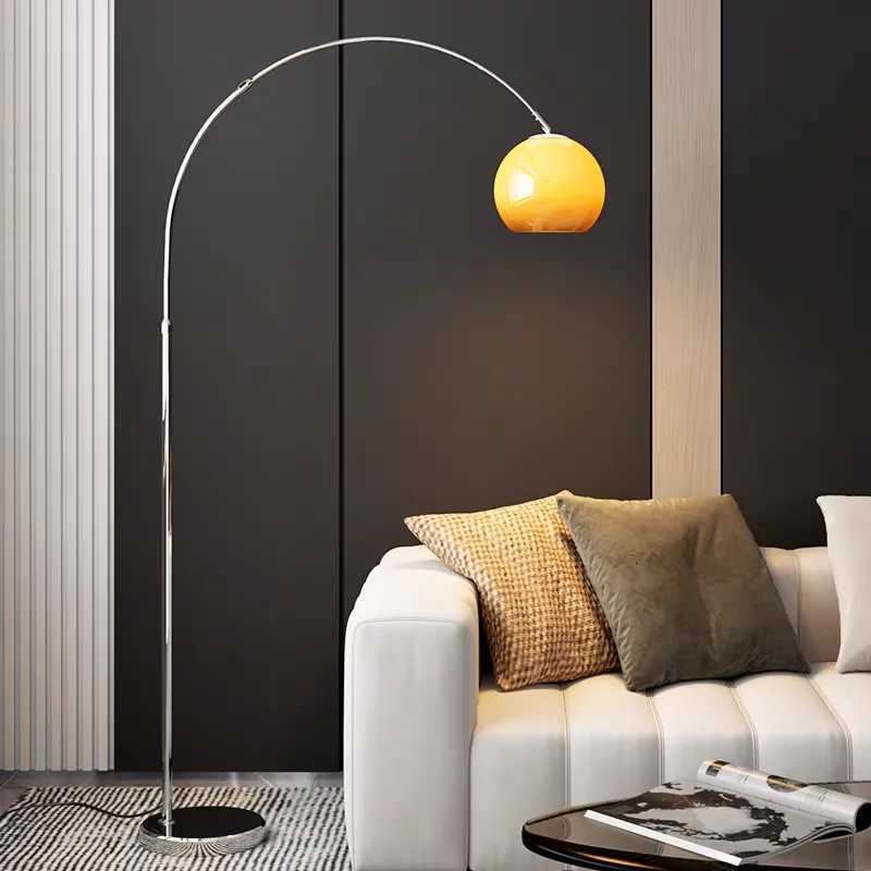 Nordic Designer Modern Minimalist Living Room Fishing Floor Lamp Atmosphere Light Bedroom Decoration Lights Floor Light M251119