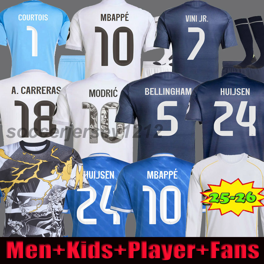 25 26 MASTANTUONO MaDrids BELLINGHAM 4th soccer Jerseys 2025 MBAPPE TRENT VINI JR RODRYGO RUDIGER HUIJSEN VALVERDE ARDA GULER kids kit RM Football shirt uniform