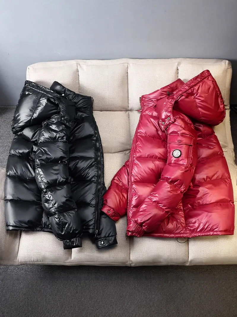 Men's Down 90% White Duck Luxury Winter Mens Puffer Jacket Fashion Thick Men Women down Parka down jacket Outdoor Warm Casual Coats Solid Hooded 