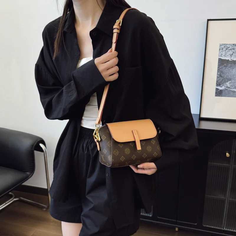 2025 Monogram Crossbody Bag Vintage Shoulder Purse for Women Minimalist Sling Bag Casual Day-to-Night Tote Fashion Shoulder BagW251119